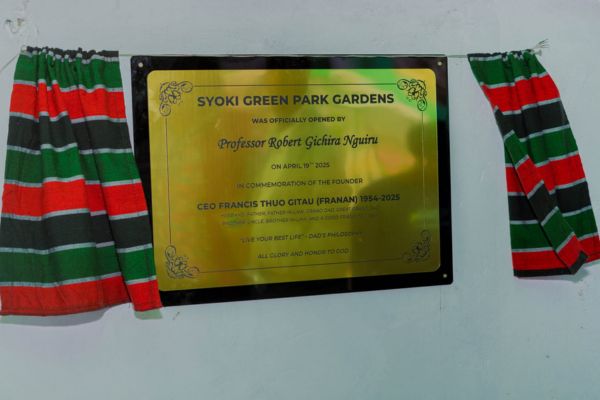 Guests at an open day event at Syoki Greenpark Gardens